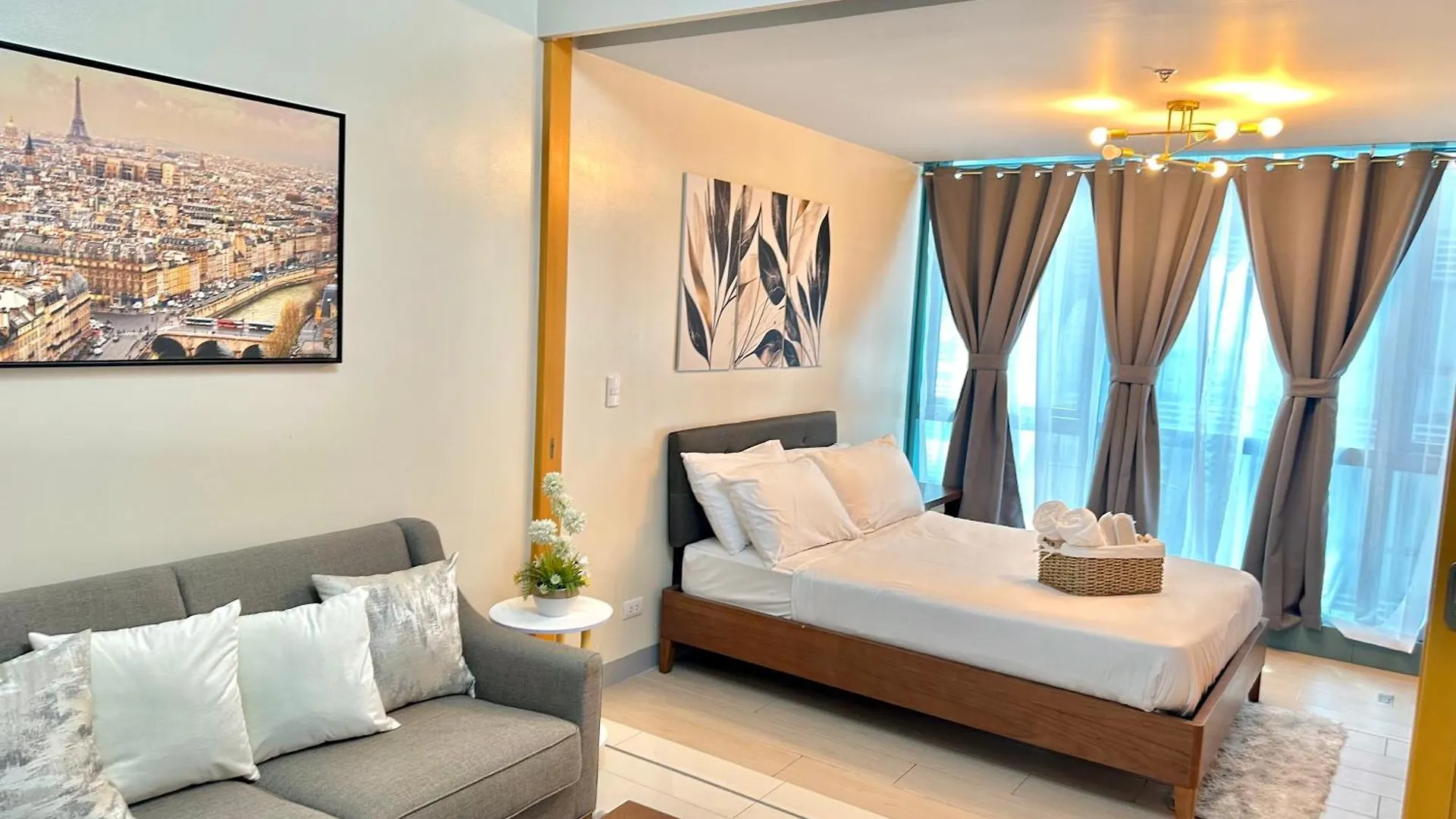Aparthotel Cozy Minimalist Apartment At One Uptown Residences Bgc